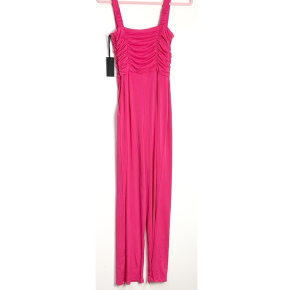 NWT h:ours Rayne Jumpsuit in Pink - Picture 8 of 8